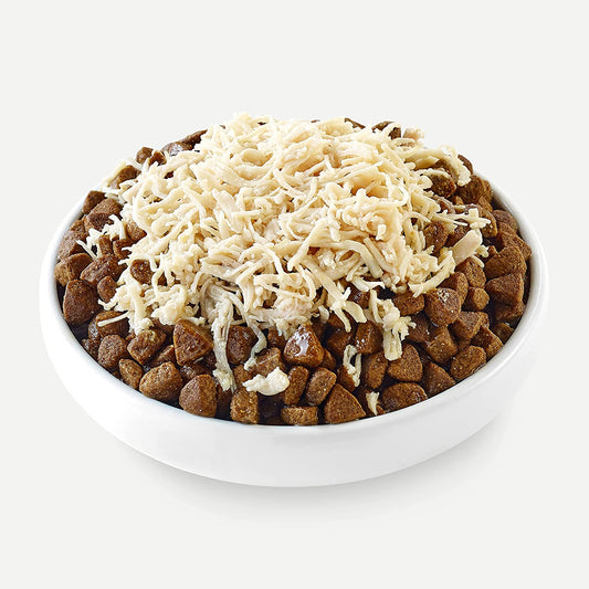100% Natural Wet Dog Food Tins, Chicken Breast with Rice in Broth, 156G Bulk (Pack of 16)