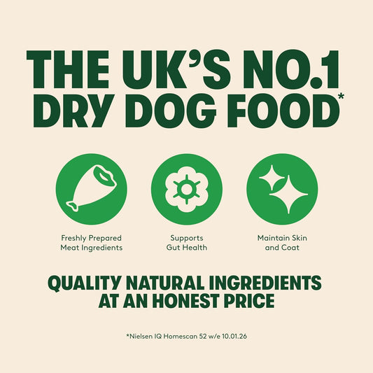 Complete Dry Adult Dog Food Salmon & Potato 18Kg - Made with All Natural Ingredients (Packaging May Vary)