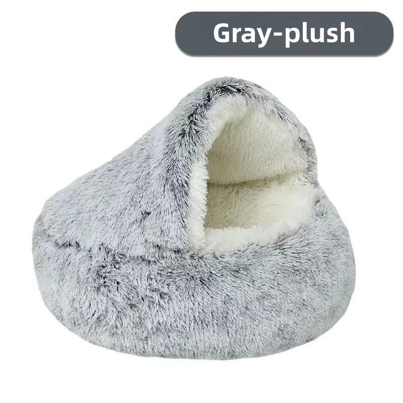 Cozy Enclosed Pet Bed