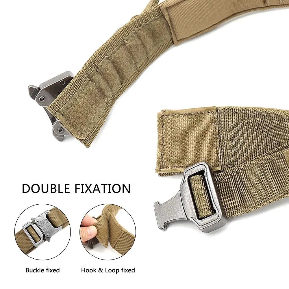 Tactical Dog Collar with Handle - Heavy Duty Accessory for Medium to Large Pets, Suitable for Dogs and Cats