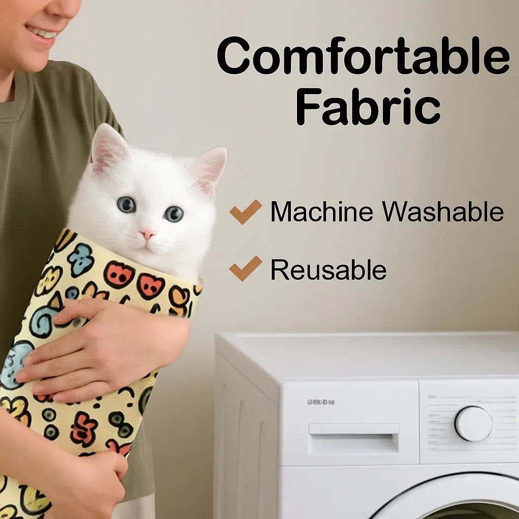 Reusable Cat Grooming Wrap