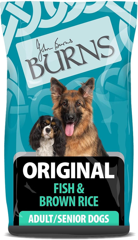 Pet Nutrition Hypoallergenic Complete Dry Dog Food Adult and Senior Dog Original Fish and Brown Rice 2 Kg