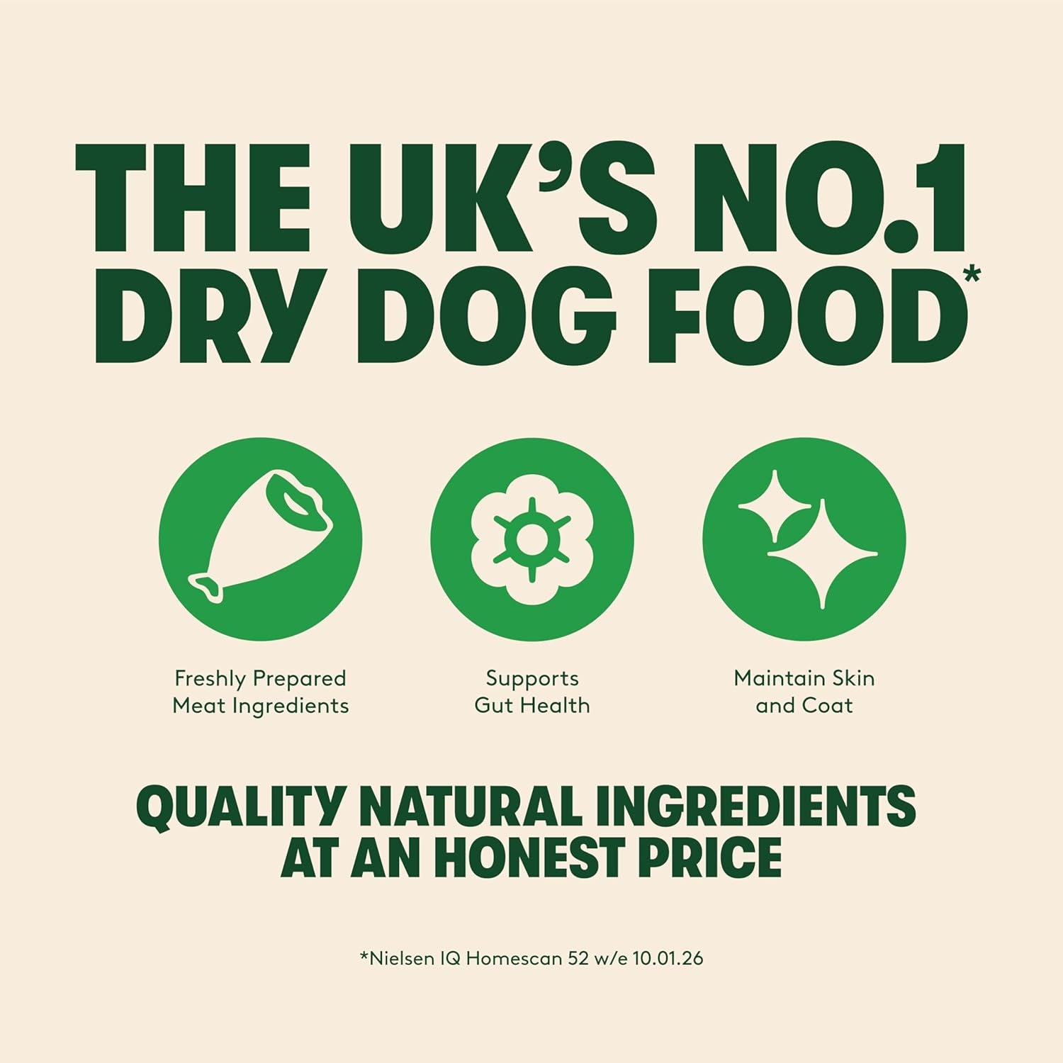 Complete Dry Adult Dog Food Salmon & Potato 18Kg - Made with All Natural Ingredients (Packaging May Vary)