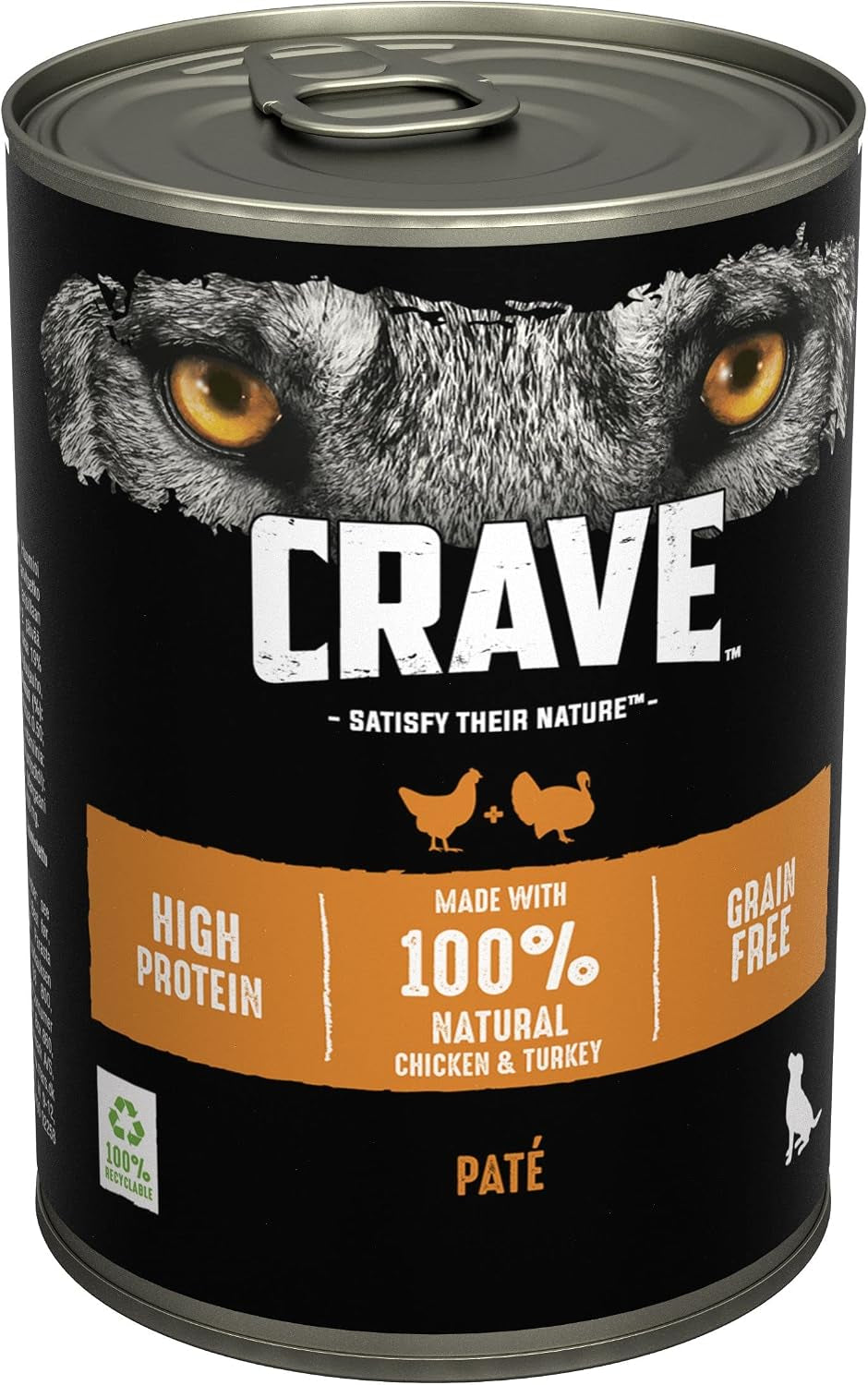 Chicken and Turkey in Loaf 6 X 400 G Cans, Premium Adult Wet Dog Food