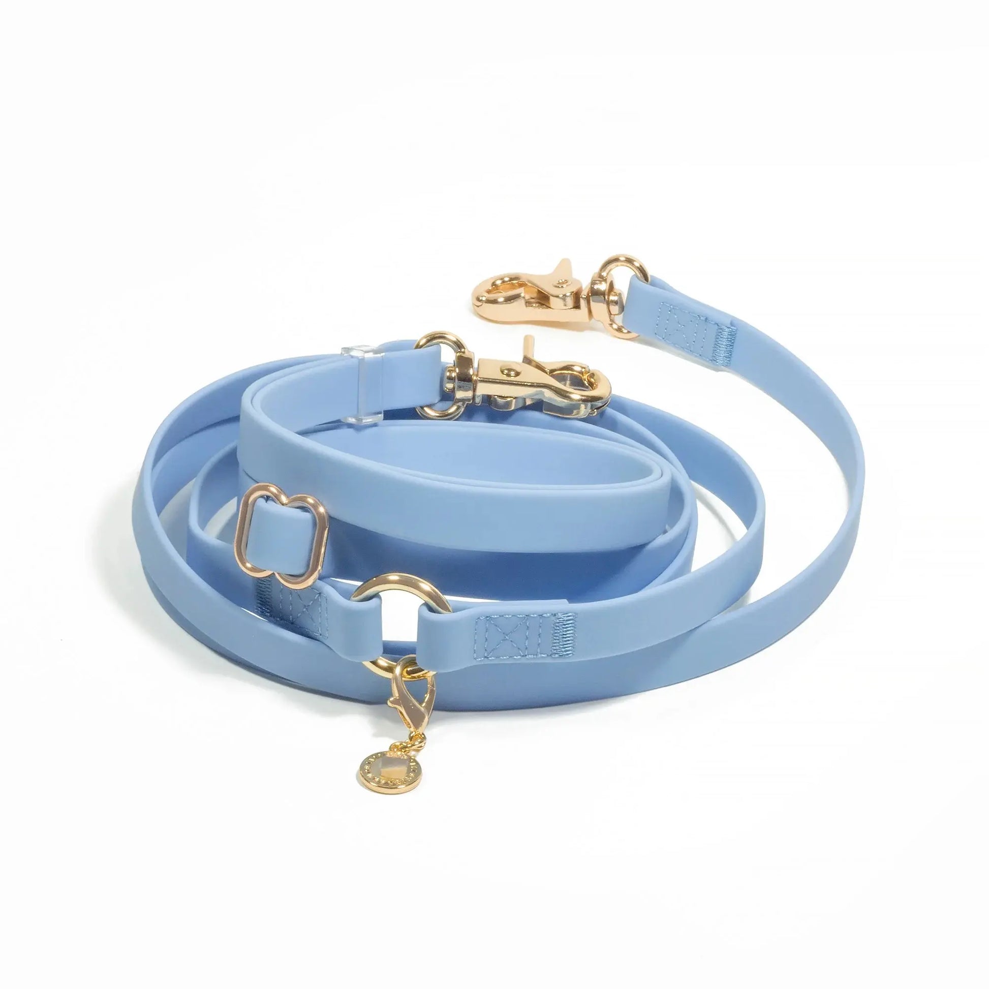 Convertible 4-in-1 Hands-Free Cloud Dog Leash, 8.5 Feet Long, Adjustable Width (5/8" or 3/4")