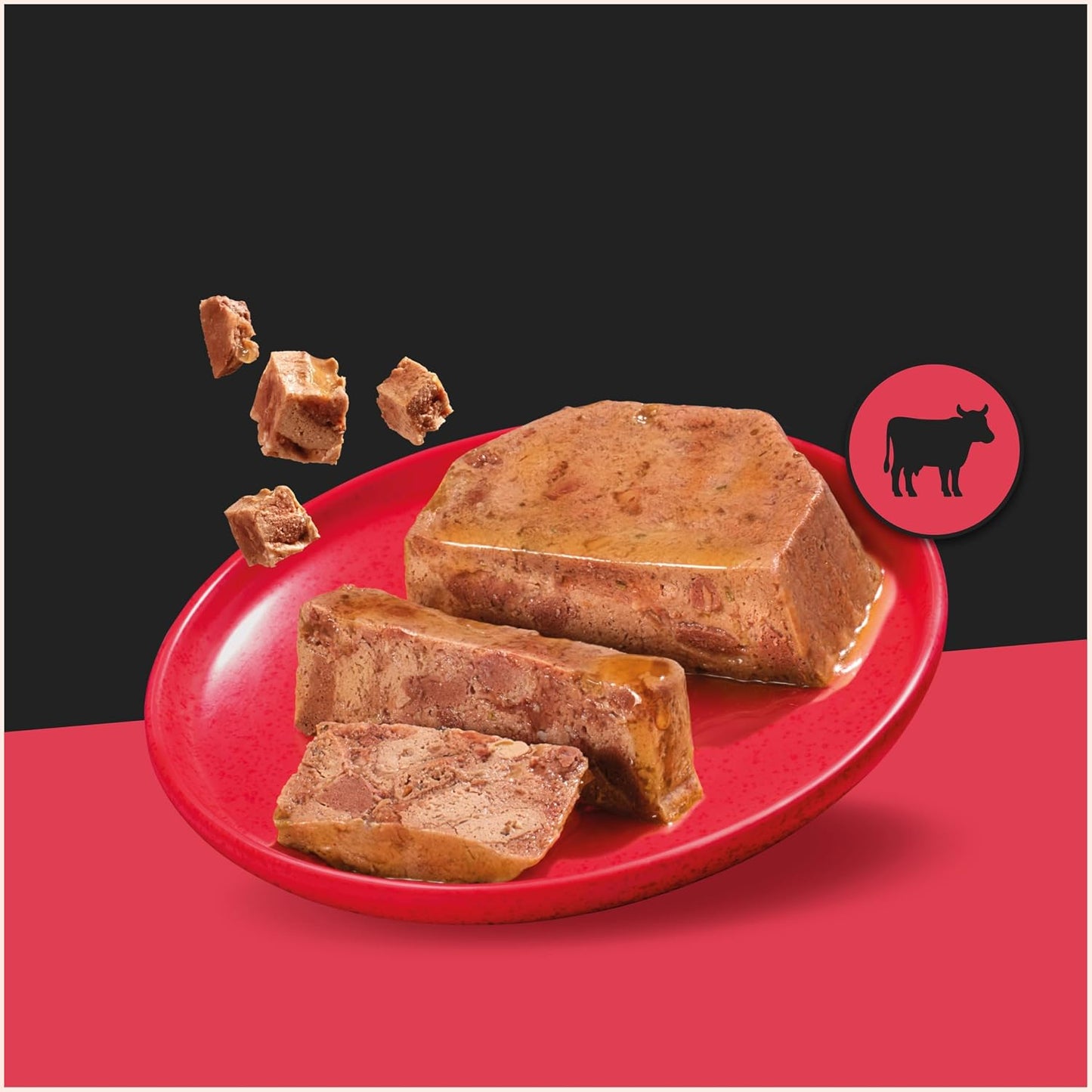 Classic Terrine Wet Dog Food Tray Beef & Poultry in Loaf 24 X 150G