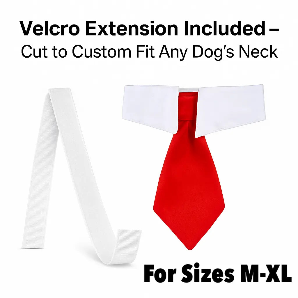 Trump-Inspired Pet Costume Set - 2-Piece Comedic Halloween Outfit for Cats and Dogs with Red Tie and Blonde Wig - User-Friendly Design for Pet Events