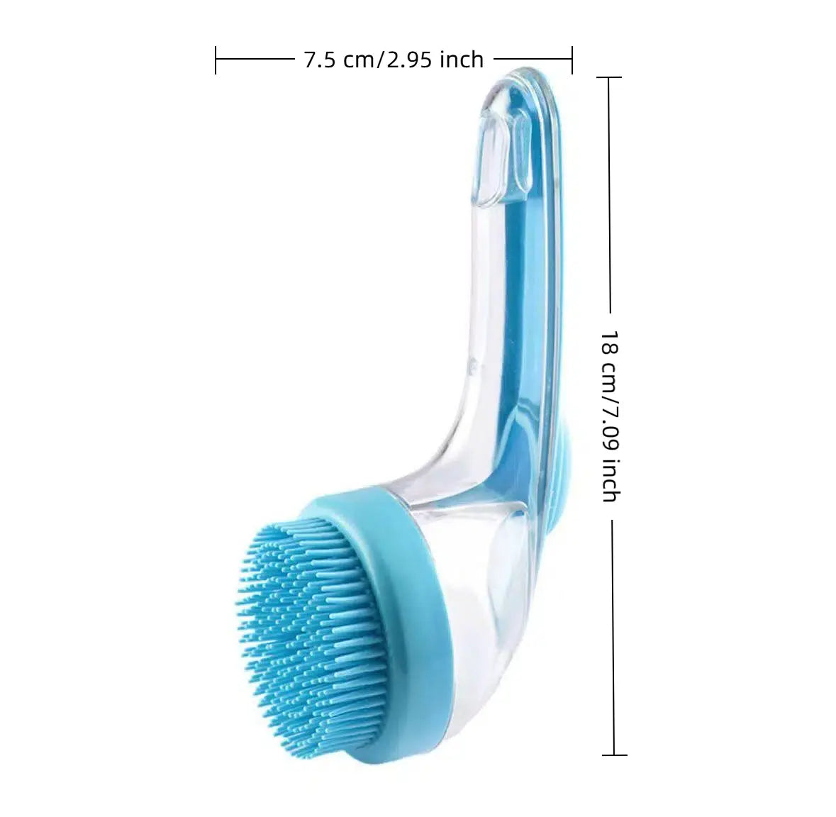 2-In-1 Pet Bath Grooming Brush