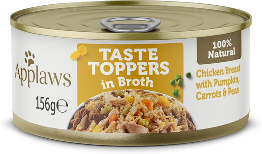 100% Natural Chicken Breast with Pumpkin and Vegetables in Broth