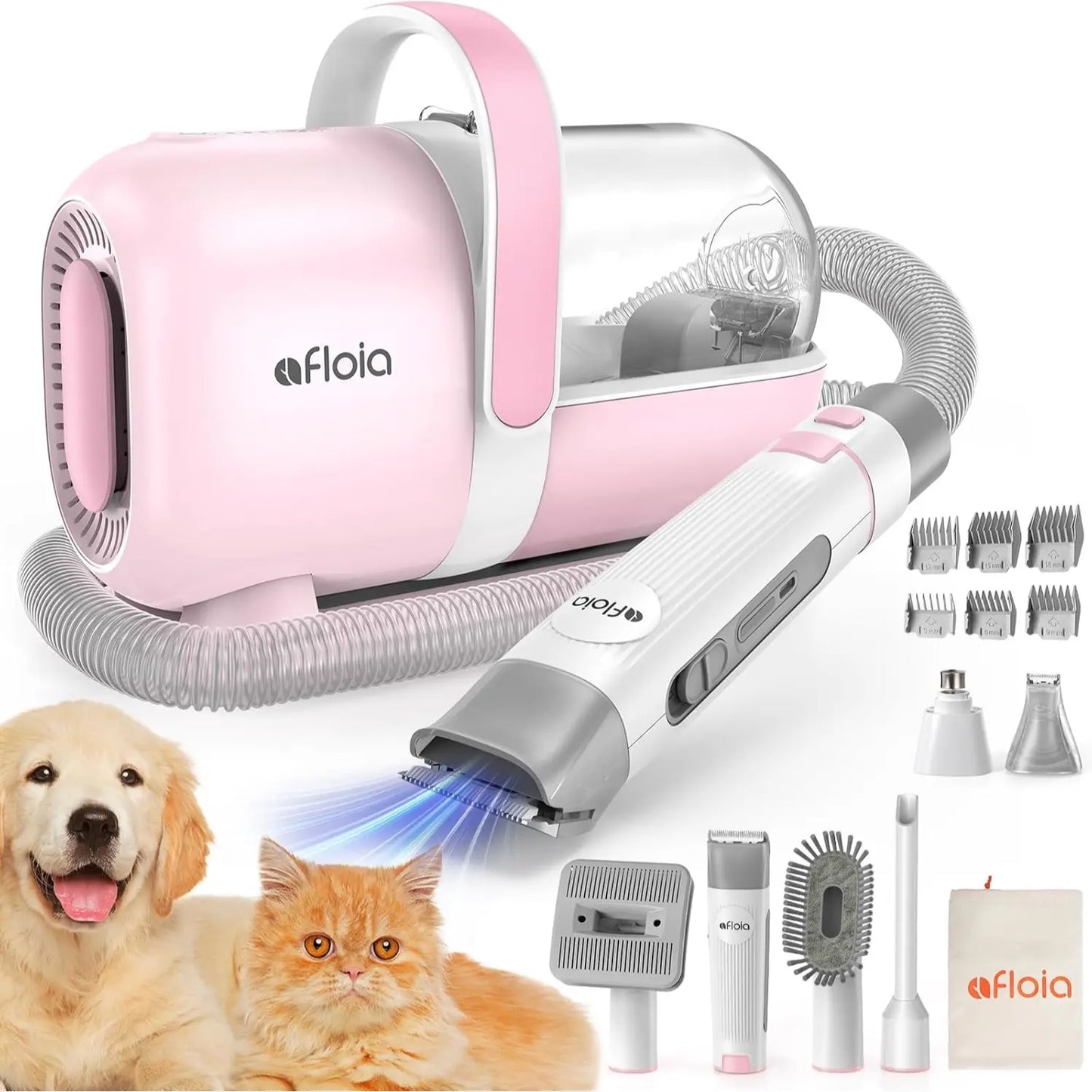 Afloia Dog Grooming Vacuum Kit