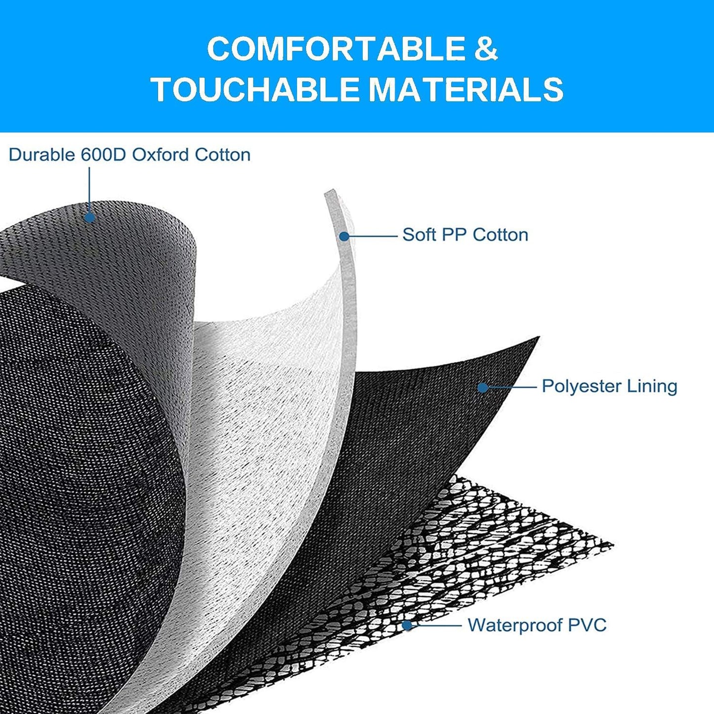 Pet Back Seat Covers, Waterproof Scratch Proof Nonslip Dog Travel Hammock with Seat Anchors for Cars Trucks SUV, Car Boot Liner