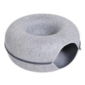 Interactive Cat Donut Tunnel Nest
