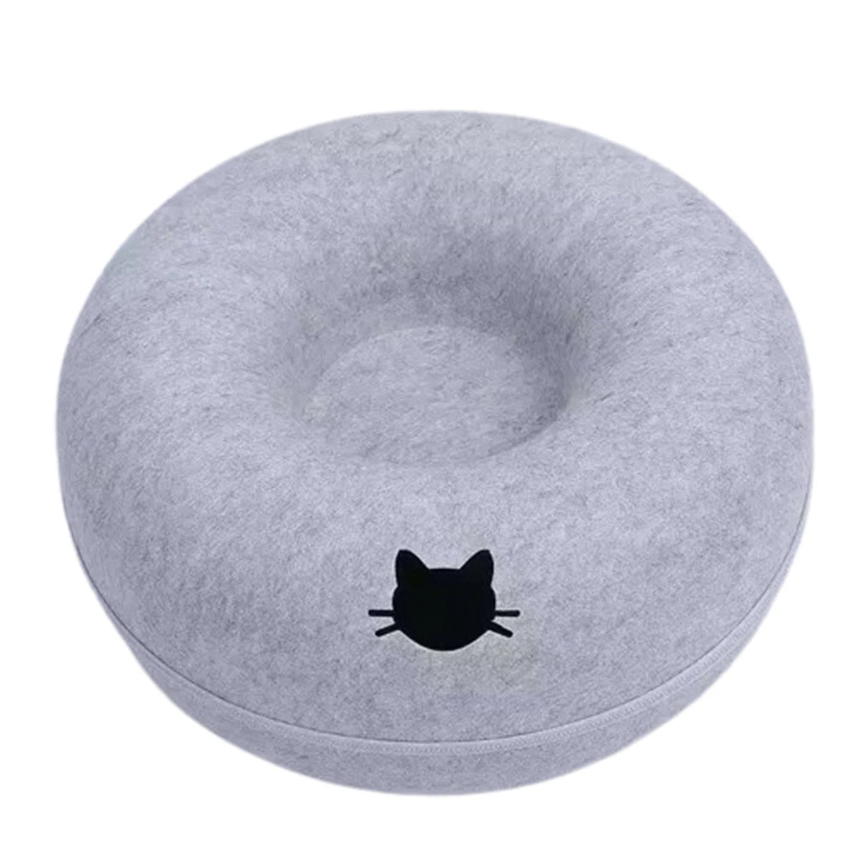 Interactive Cat Donut Tunnel Nest