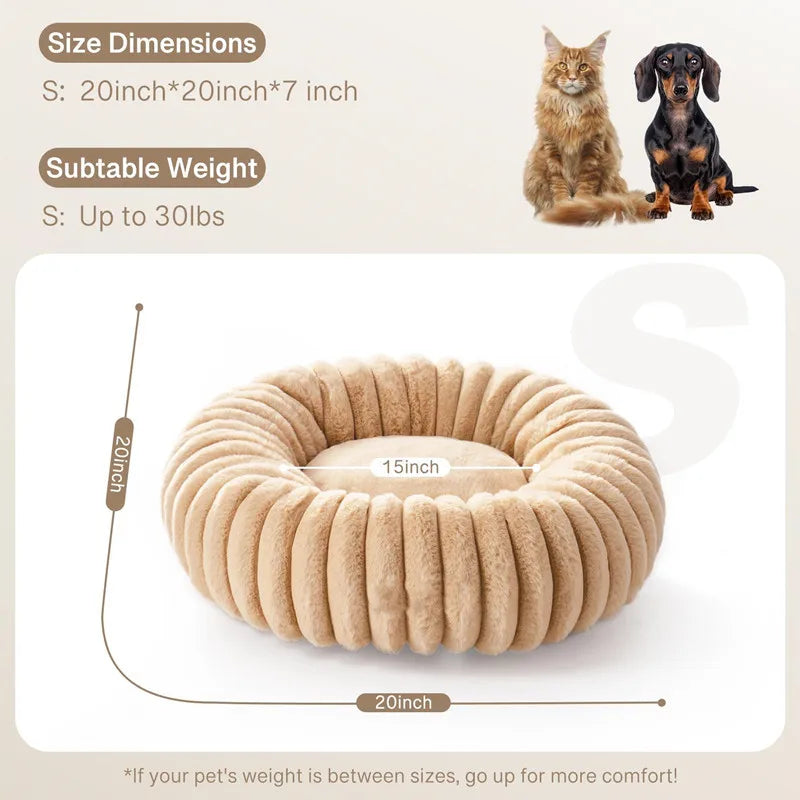 Rabbit Plush Pet Nest Bed