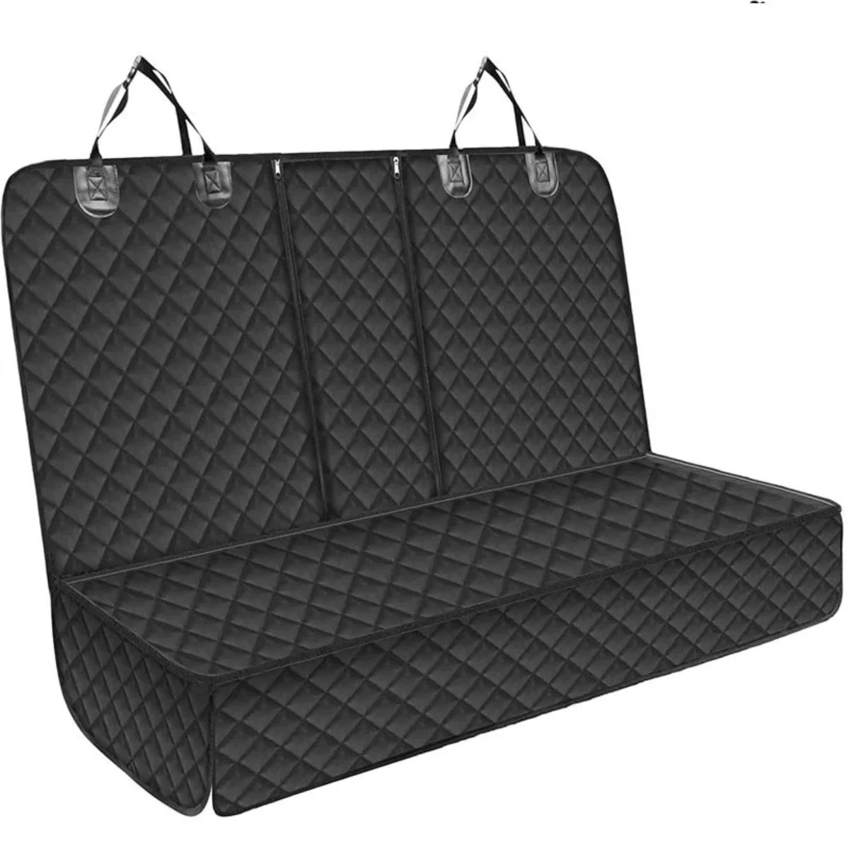 Dog Car Seat Cover Pet Travel Carrier Mattress Waterproof Dog Car Seat Protector with Middle Seat Armrest for Dogs