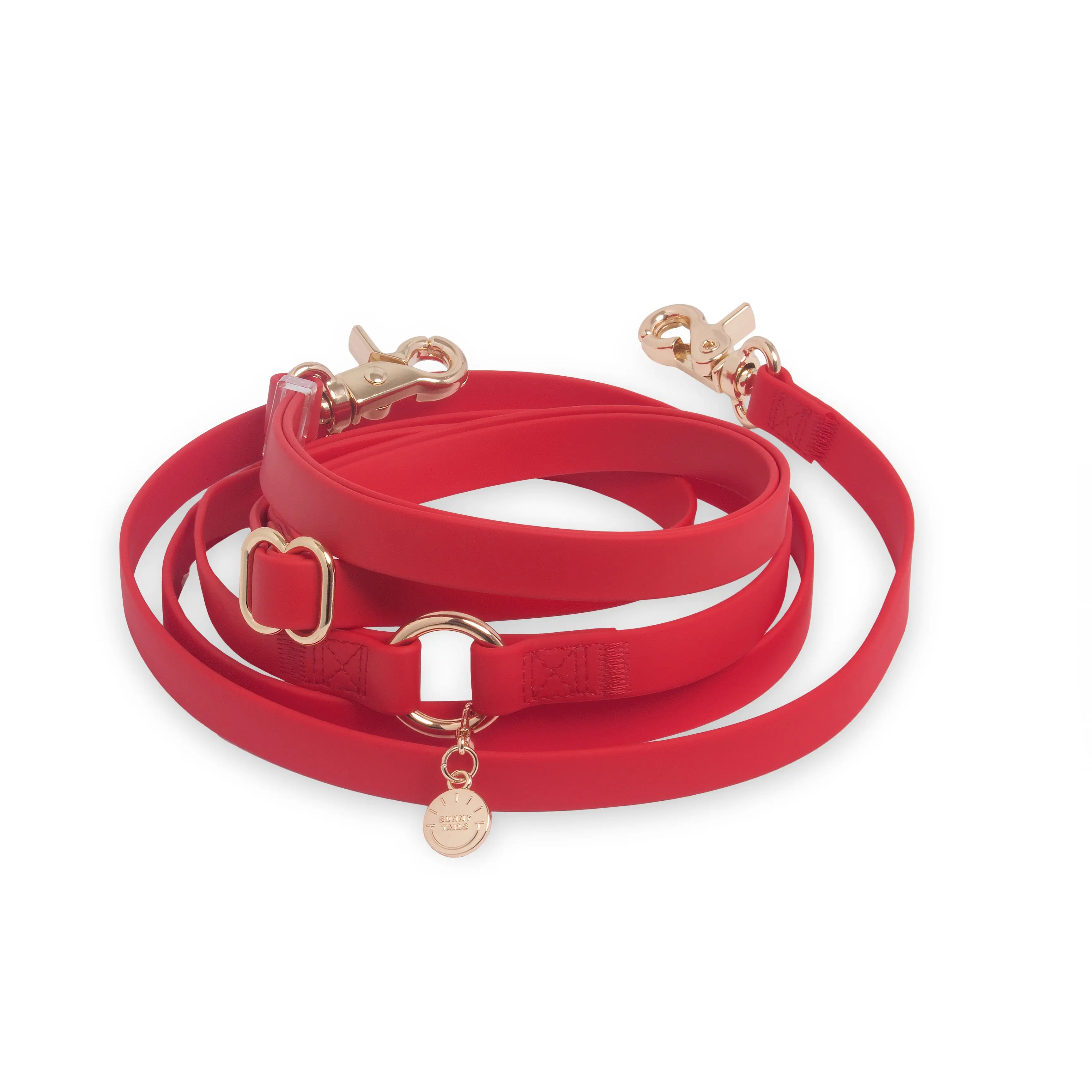 Convertible 4-in-1 Hands-Free Cloud Dog Leash, 8.5 Feet Long, Adjustable Width (5/8" or 3/4")