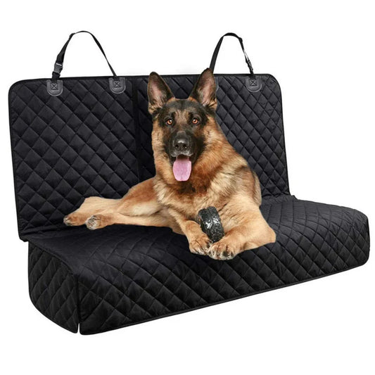Dog Car Seat Cover Pet Travel Carrier Mattress Waterproof Dog Car Seat Protector with Middle Seat Armrest for Dogs