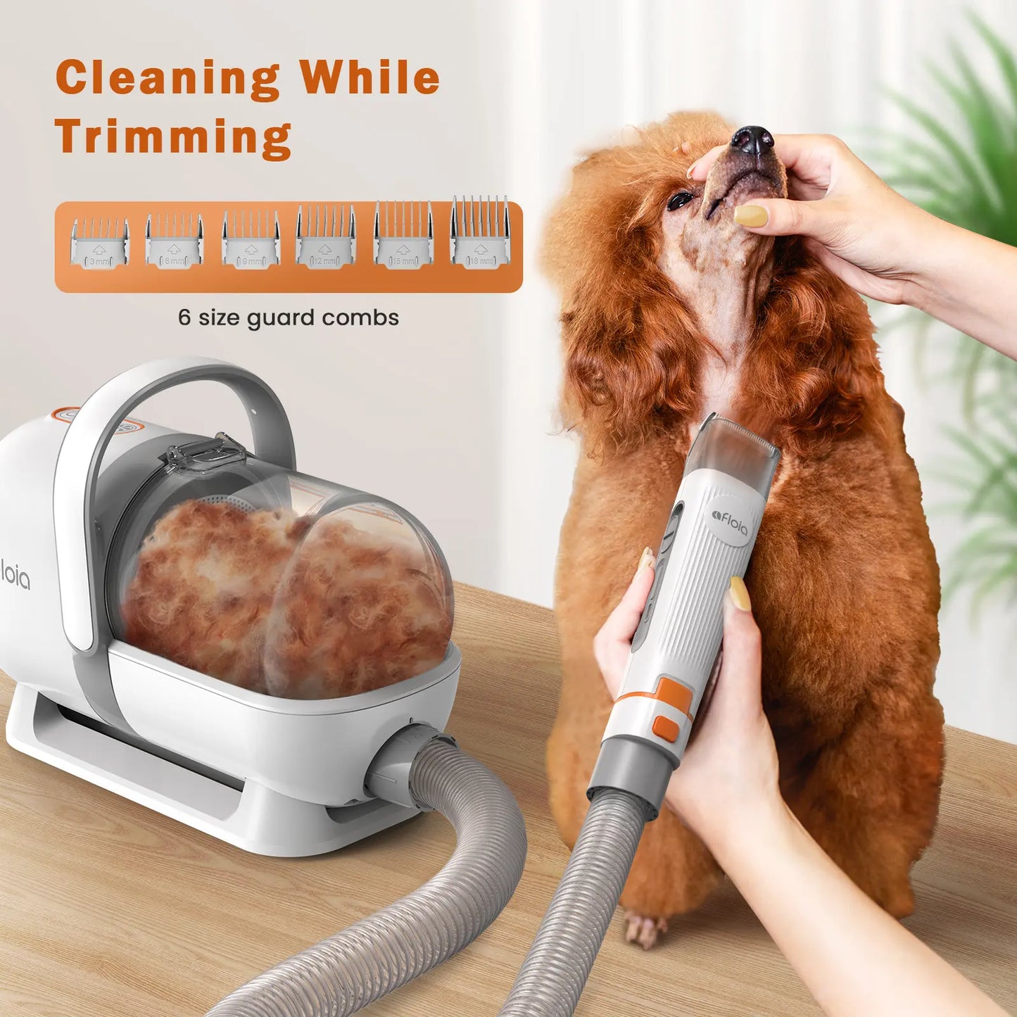 Afloia Dog Grooming Vacuum Kit