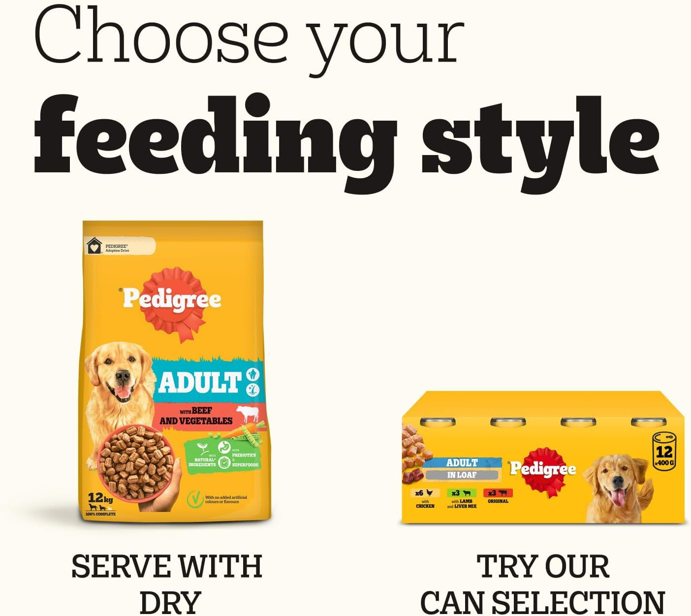 Adult Dog Wet Food Pouch Mixed Selection in Gravy, 40X100G