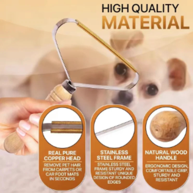 Pet Hair Removal Brush - Animal Hair Brushes Comb for Dogs and Cats